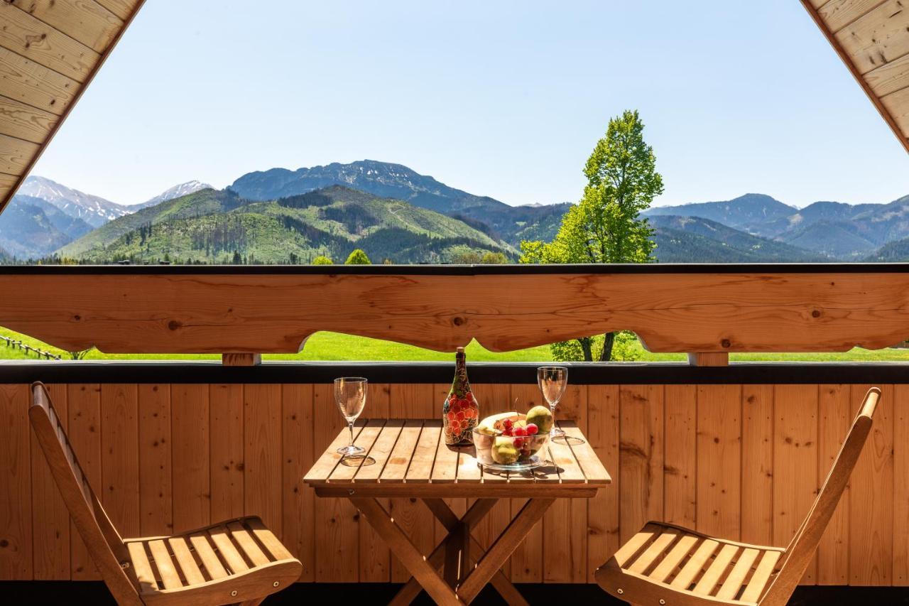 Domek W Roztokach Z Widokiem Na Tatry, Z Sauna Koscielisko Luaran gambar