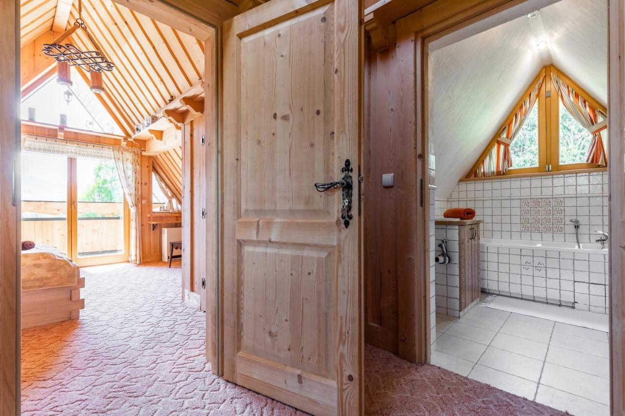 Domek W Roztokach Z Widokiem Na Tatry, Z Sauna Koscielisko Luaran gambar