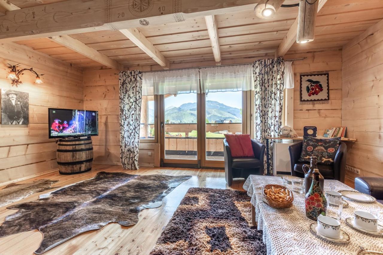 Domek W Roztokach Z Widokiem Na Tatry, Z Sauna Koscielisko Luaran gambar