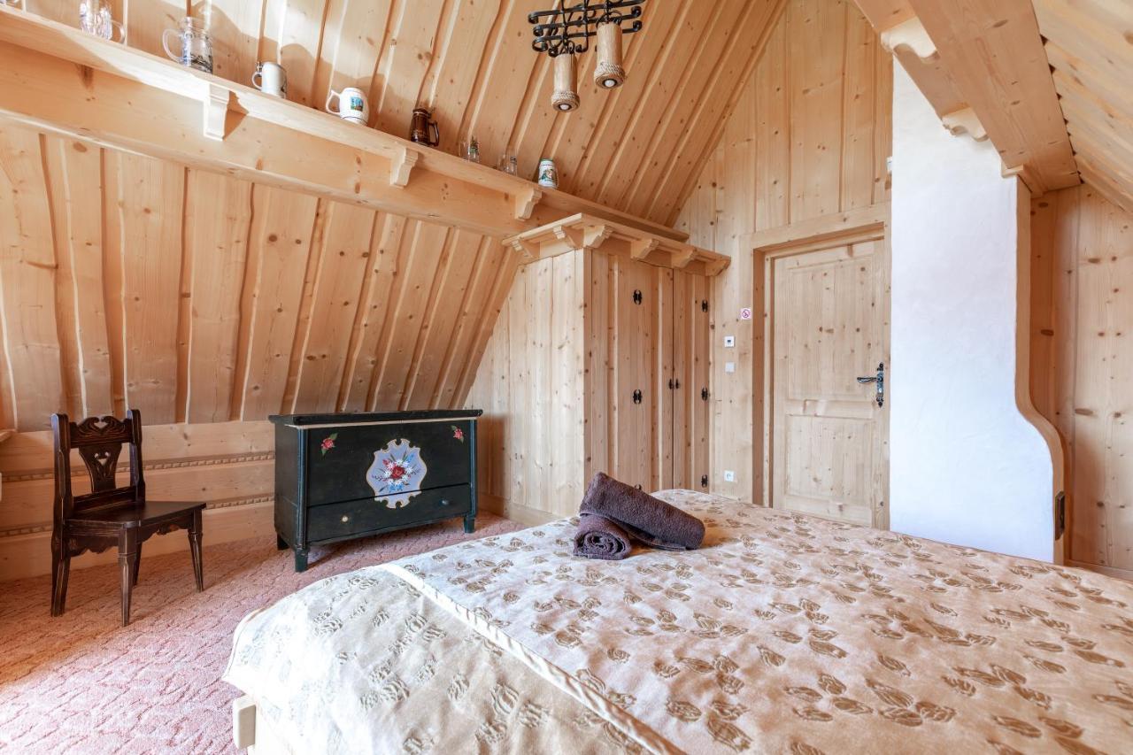 Domek W Roztokach Z Widokiem Na Tatry, Z Sauna Koscielisko Luaran gambar