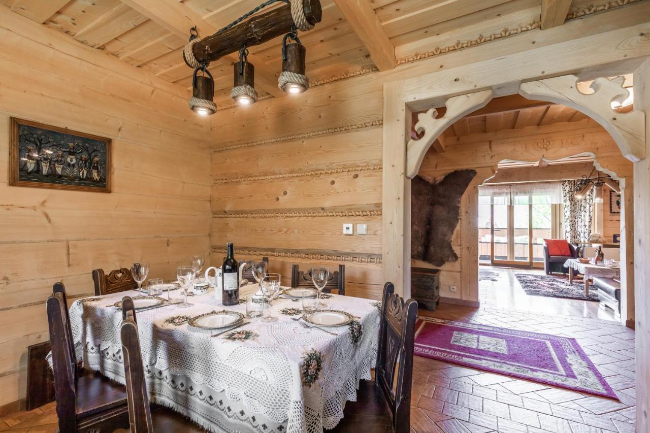 Domek W Roztokach Z Widokiem Na Tatry, Z Sauna Koscielisko Luaran gambar